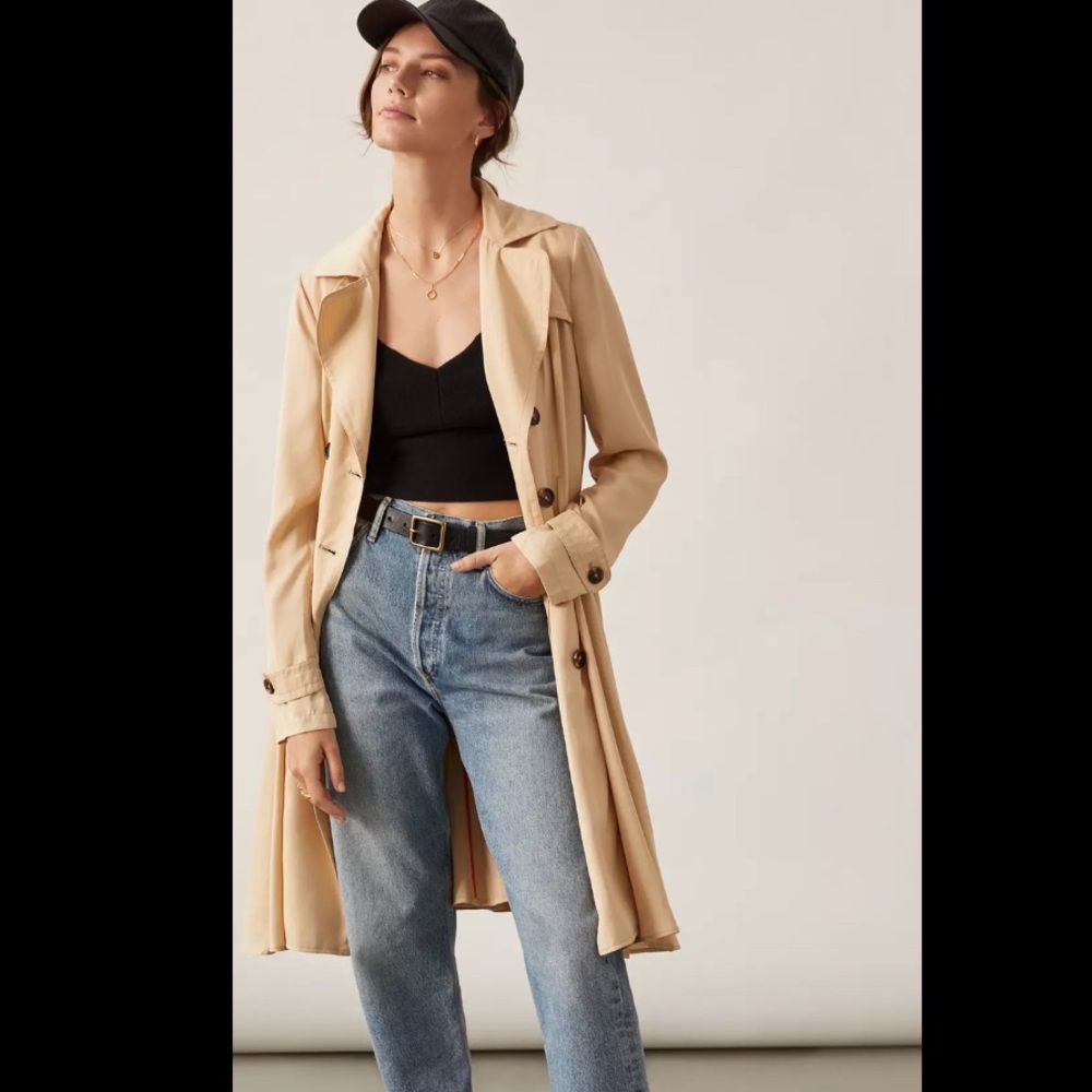 Anthropologie Classic Trench Jacket